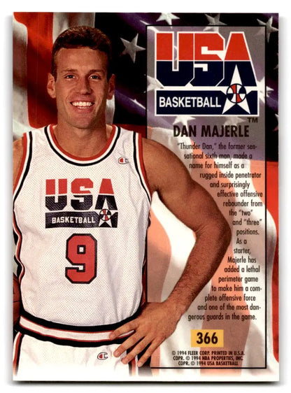 1993-94 Ultra #366 Dan Majerle - Trading Card