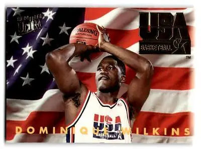 1993-94 Ultra #371 Dominique Wilkins trading card for basketball card collectors
