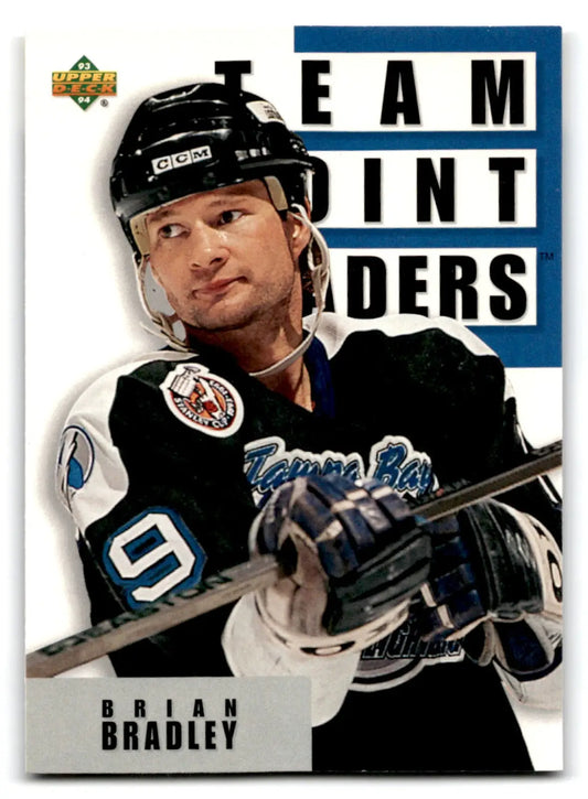 1993-94 Upper Deck Hockey Brian Bradley #305 Tampa Bay Lightning