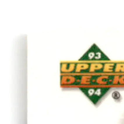 1993-94 Upper Deck Hockey Brian Bradley #305 Tampa Bay Lightning pack wrapper