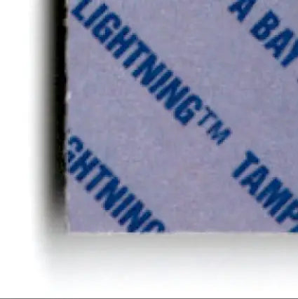 Blue lightning tape with white text and black edges for 1993-94 Upper Deck Hockey Brian Bradley #305