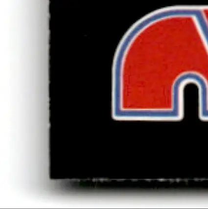 Upper Deck Hockey Chris Simon logo on black background from 1993-94 Upper Deck Hockey product