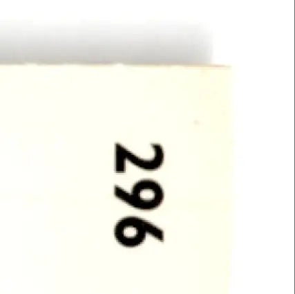 296 Eraser from 1993-94 Upper Deck Hockey Claude Lemieux Jersey Card