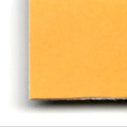 Yellow cardboard box corner with black edge from 1993-94 Upper Deck Hockey Craig Janney SP