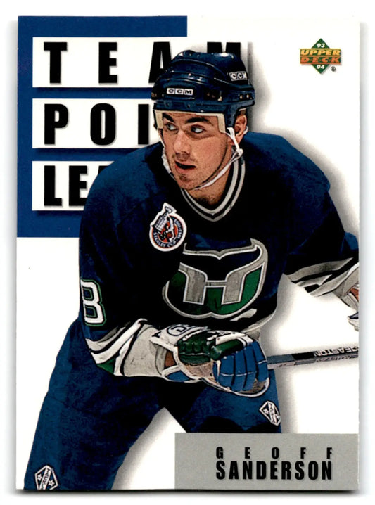 1993-94 Upper Deck Hockey Geoff Sanderson #292