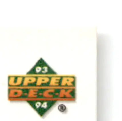 1993-94 Upper Deck Hockey Geoff Sanderson #292 card from deck hockey series