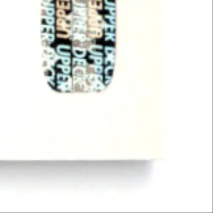 Black and white Upper Deck hockey card holder for 1993-94 Upper Deck Hockey Geoff Sanderson #292