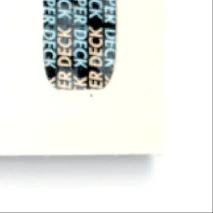 Black and teal Super Deck branded rubber wristband from 1993-94 Upper Deck Hockey Kelly Kisio #304 San Jose Sharks