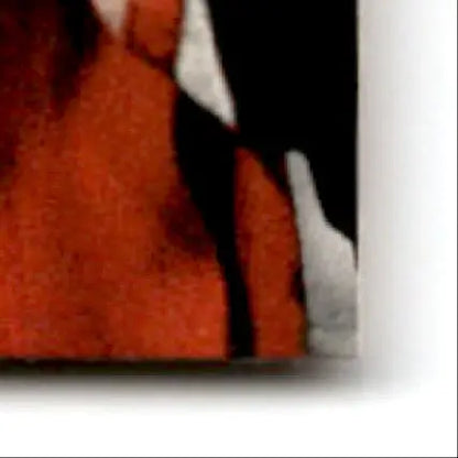 Orange lace dress with black and white accents from Upper Deck Hockey Mark Recchi collection