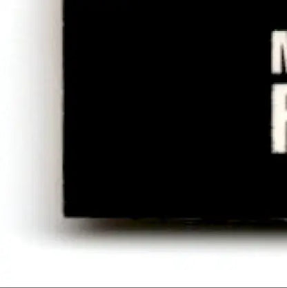 Black leather wallet with white text and logo from 1993-94 Upper Deck Hockey Mark Recchi