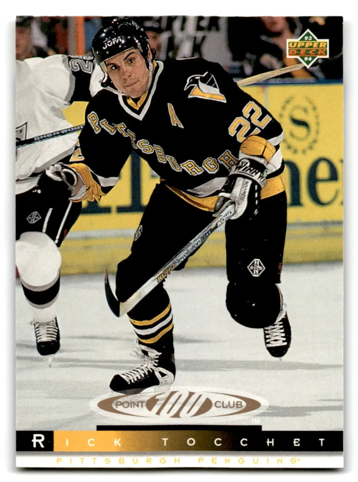 1993-94 Upper Deck Hockey Rick Tocchet #233 Pittsburgh Penguins