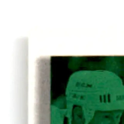 Upper Deck Hockey Steve Junker 1993-94 helmet with white and black plastic design