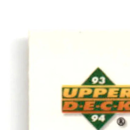 1993-94 Upper Deck Hockey Theoren Fleury #288 Calgary Flames card featuring deck hockey Theoren