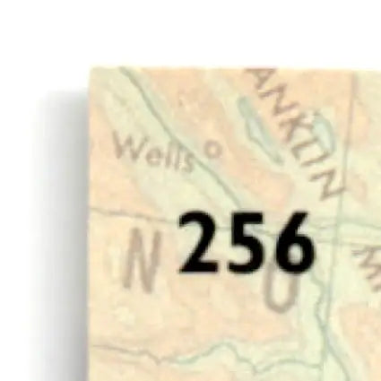 256 map wall art print featuring Upper Deck Hockey Tyler Wright #256b for hockey Tyler Wright collection