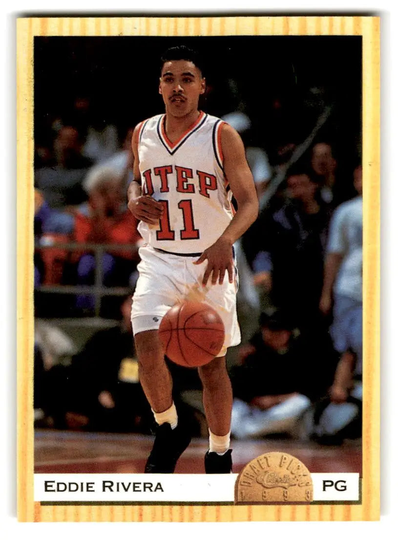 1993 Classic Draft Picks #97 Eddie Rivera - Trading Cards