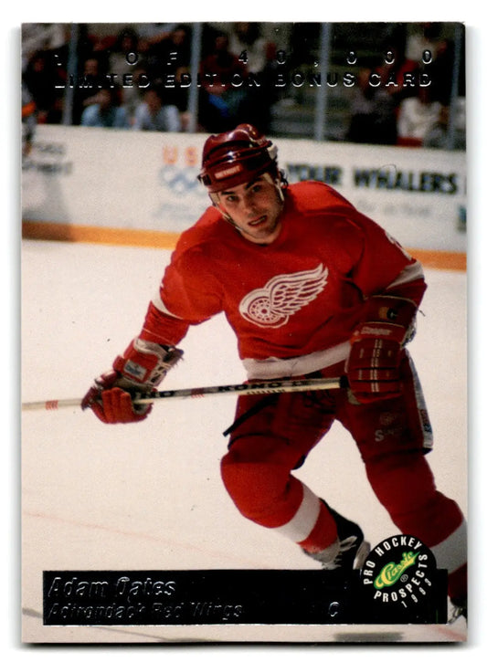 1993 Classic Hockey Pro Prospects Adam Oates Bonus Cards #BC18