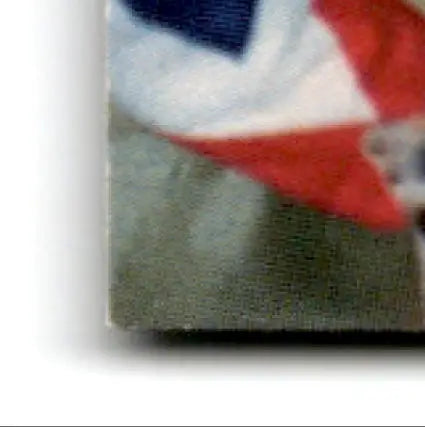 Red and white striped beach towel with blue star design inspired by American flag for four sport maxim bets