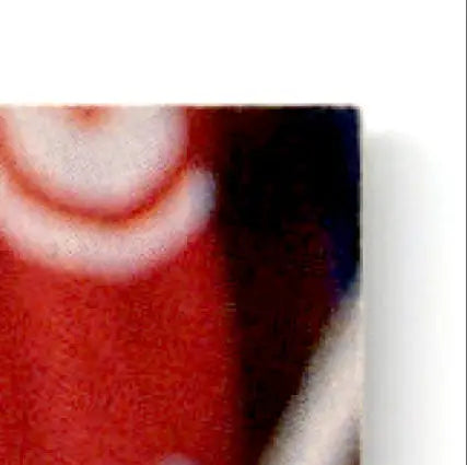 Red and white striped fabric scarf with textured pattern from the San Jose Sharks Four Sport Viktor Kozlov collection