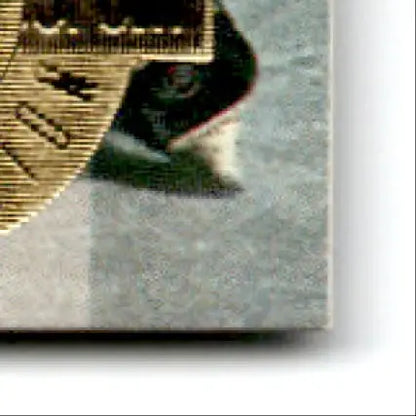 Gold coin with ship design from 1993 Classic Multi-Sport Viktor Kozlov San Jose Sharks