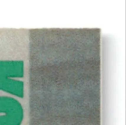 Green and white sanding block with textured surface for sport Viktor Kozlov San Jose Sharks memorabilia