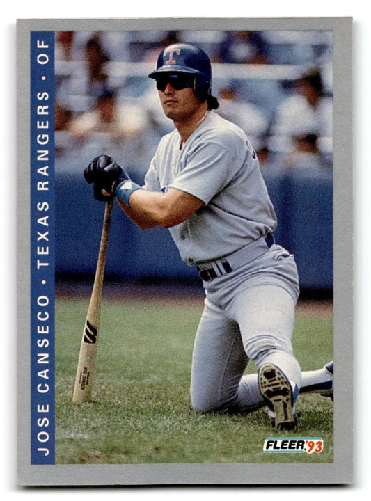 1993 Fleer #319 Jose Canseco - Trading Card