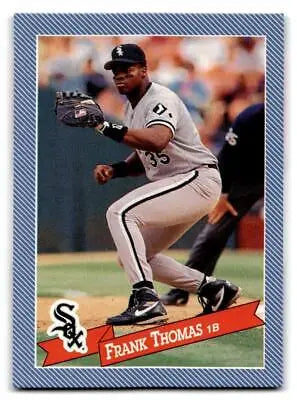 Frank Thomas baseball card from 1993 Hostess #13, a rare trading card collectible