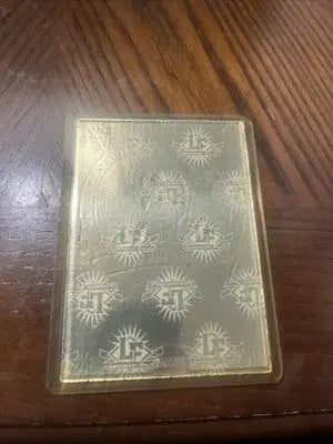 Gold-colored Elvin Hayes trading card from 1993 Legendary Foils in protective case