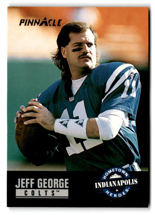 1993 Pinnacle #358 Jeff George - Trading Card