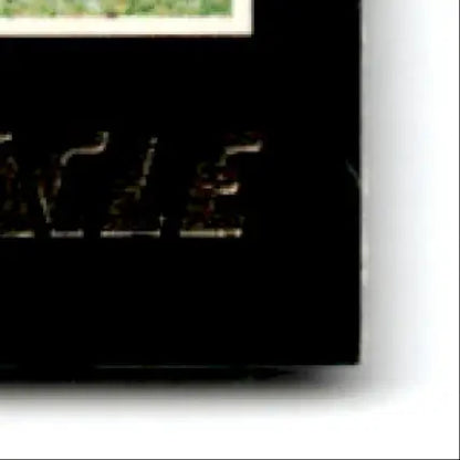 Black rectangular Pinnacle Football Steve Young with gold lettering for San Francisco 49ers