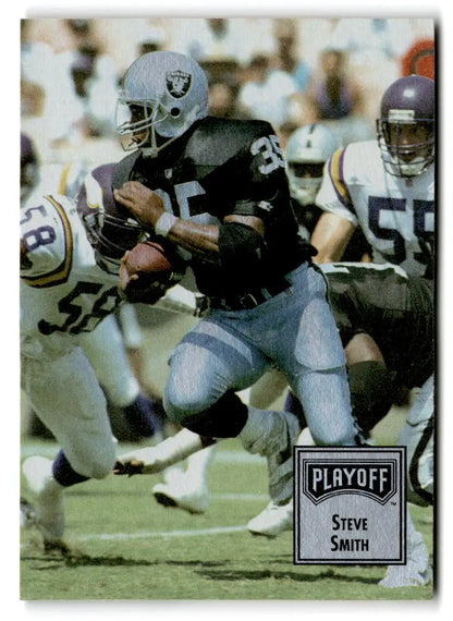 1993 Playoff #71 Steve Smith - Trading Card