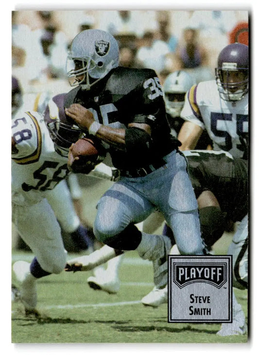 1993 Playoff #71 Steve Smith - Trading Card