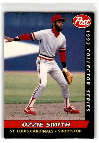 1993 Post Cereal #26 Ozzie Smith St. Louis Cardinals Baseball Cards ID:52653 - Baseball Cards