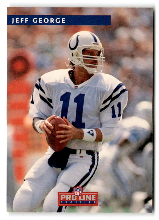 1993 Pro Line Profiles #505 Jeff George - Trading Card