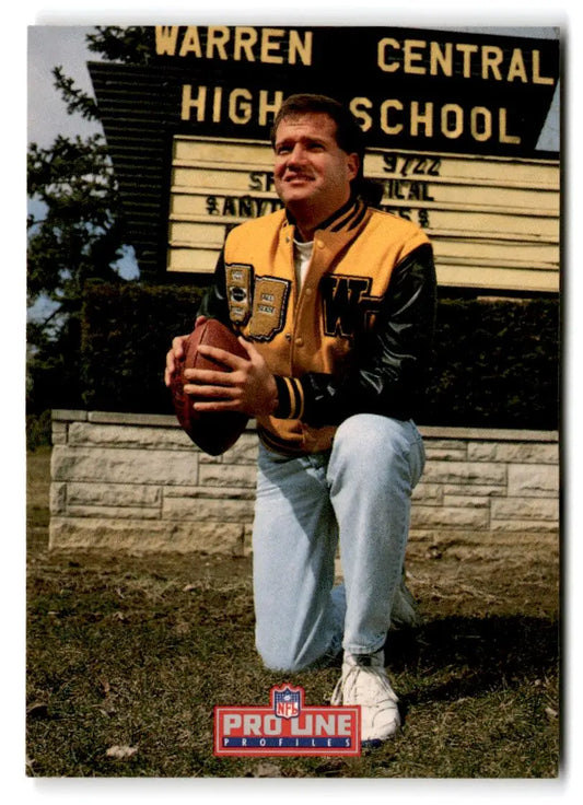 1993 Pro Line Profiles #508 Jeff George - Trading Cards