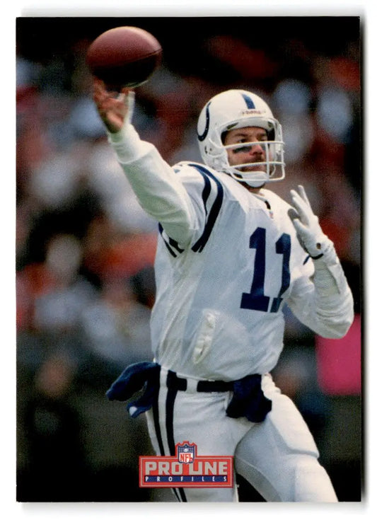 1993 Pro Line Profiles #510 Jeff George - Trading Card