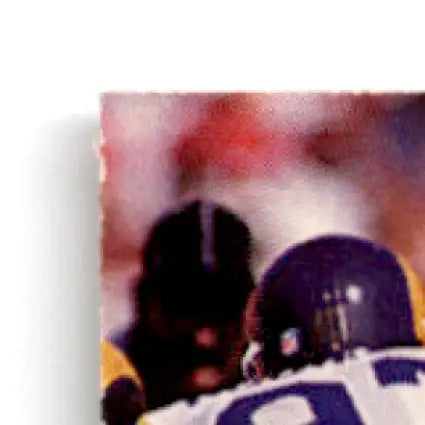 Skybox Football Impact image of two football players including Impact Steve Young in uniforms