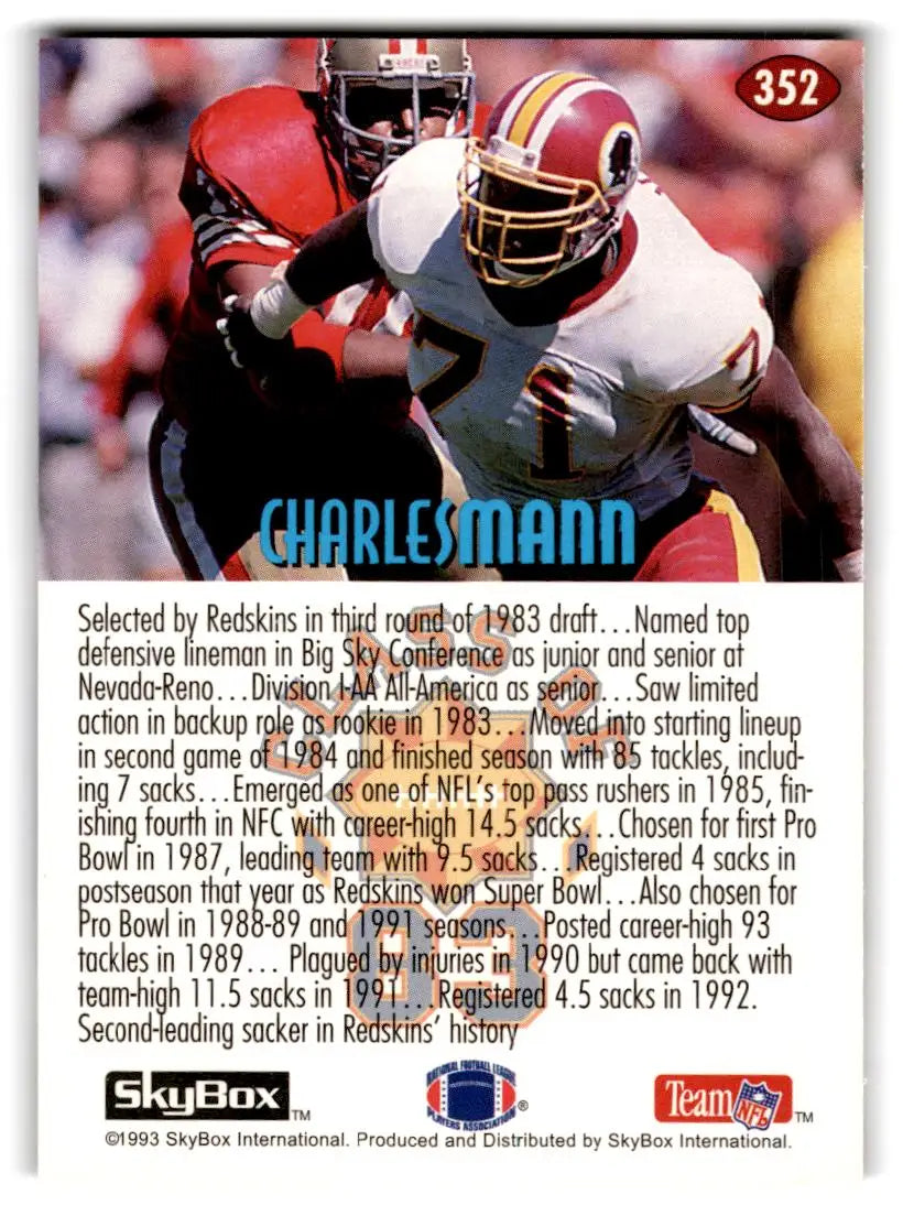 1993 SkyBox Impact #352 Charles Mann - Trading Card