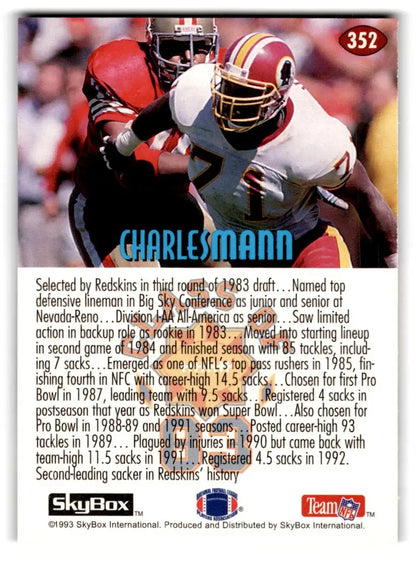 1993 SkyBox Impact #352 Charles Mann - Trading Card