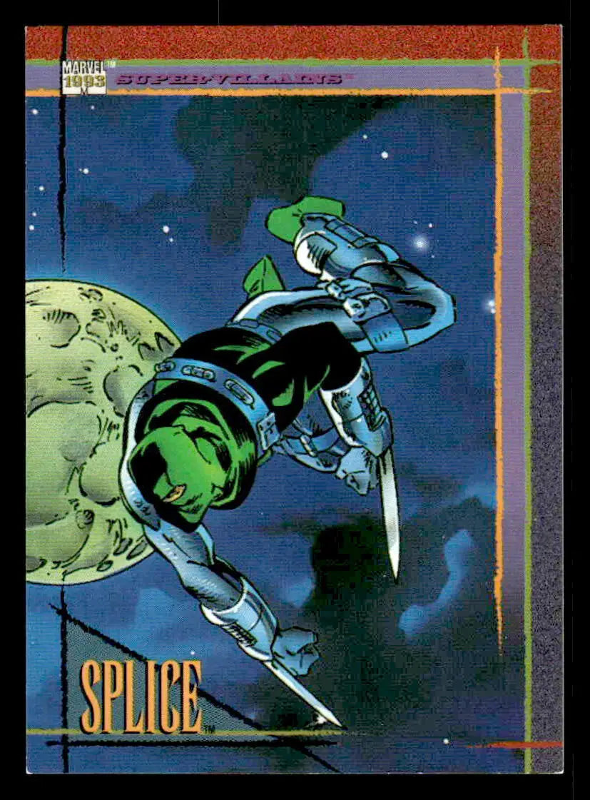 Marvel Universe Splice trading card from 1993 SkyBox Marvel Universe series