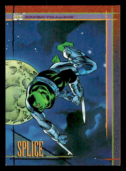 Marvel Universe Splice trading card from 1993 SkyBox Marvel Universe series