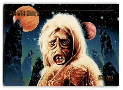 Star Trek Skybox Star Trek Master Series M113 Lifeform trading card near mint
