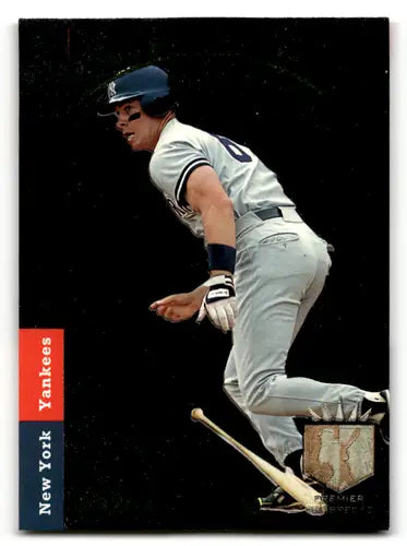 Original gloss baseball card featuring Russ Davis Rookie Yankees FOIL 1993 SP #274