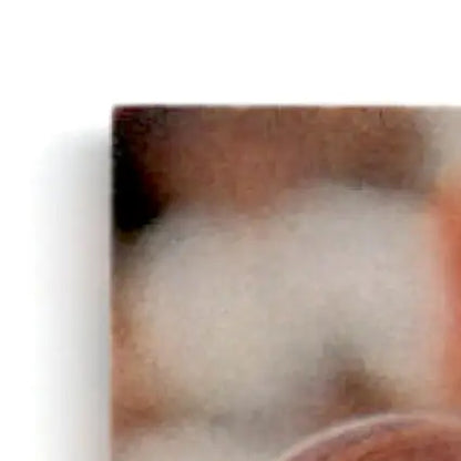 Corner of a photo print featuring faint shadow of Football Jim Harbaugh Chicago Bears