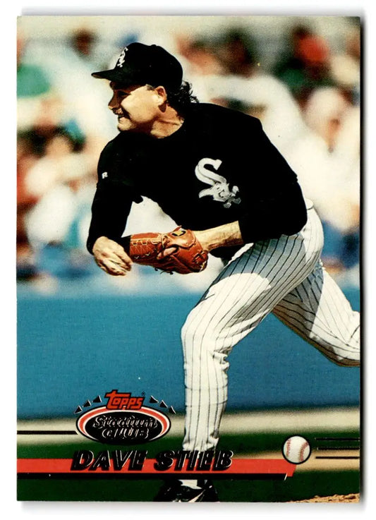 1993 Stadium Club #641 Dave Stieb baseball card for trading card collectors