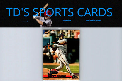 1993 Stadium Club #684 Barry Bonds baseball card for trading card collectors