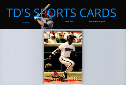 Barry Bonds baseball card from 1993 Stadium Club Members Only edition