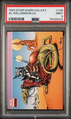 1993 Star Wars Galaxy Al Williamson #136 PSA 9