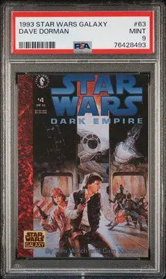 1993 Star Wars Galaxy Dave Dorman #63 PSA 9
