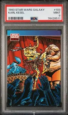 1993 Star Wars Galaxy Karl Kesel #103 PSA 9