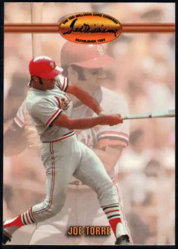 1993 Ted Williams #93 Joe Torre NM-MT Cardinals original gloss baseball card image